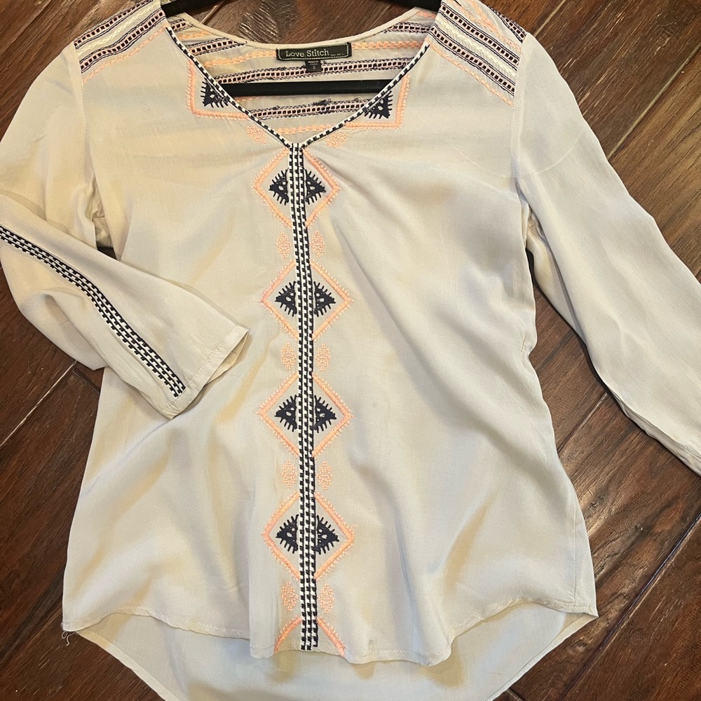 Beautiful hand stitched shirt